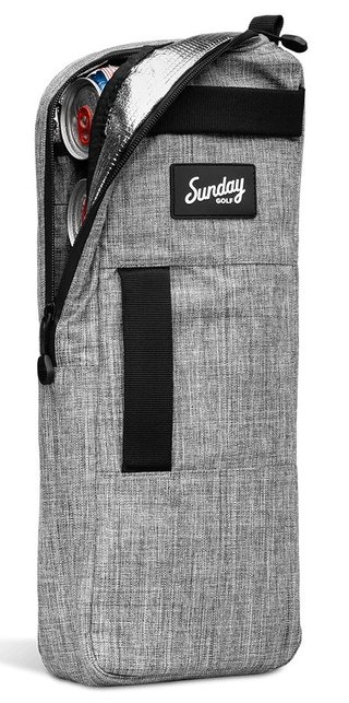 Sunday Golf Big Frosty Can Cooler, Heather Gray