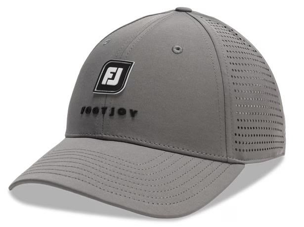 FootJoy Perforated Trucker men's cap, gray