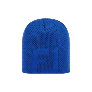 FootJoy FJ Dot Jacquard Beanie winter hat, blue/navy