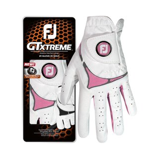 Footjoy GTxtreme ladies golf glove, white/pink