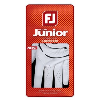FootJoy FJ Junior golf glove, white