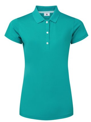 FootJoy Stretch Pique Solid women's polo, green