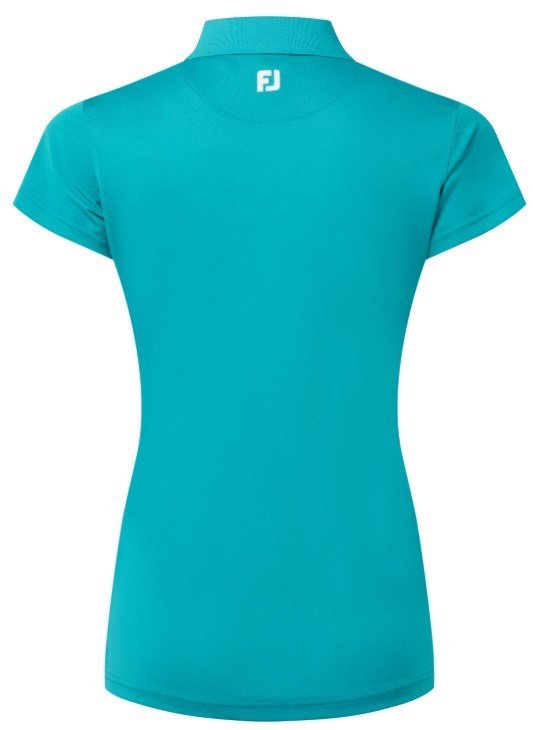 FootJoy Stretch Pique Solid women's polo, green