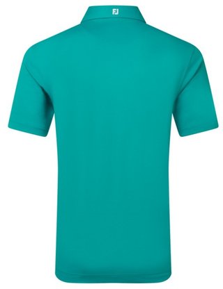 FootJoy Stretch Pique Solid men's polo, tile blue