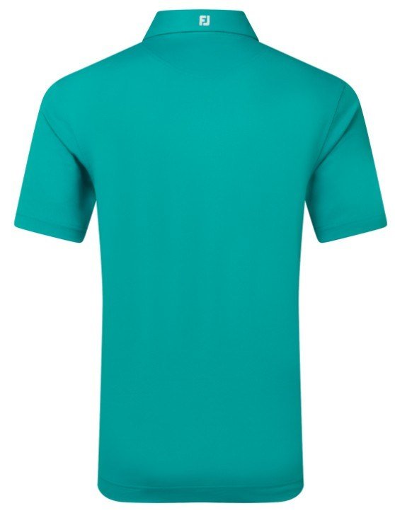FootJoy Stretch Pique Solid men's polo, tile blue