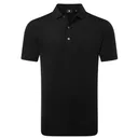 FootJoy Lisle Solid men's polo, black