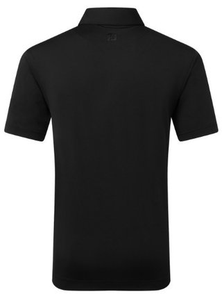 FootJoy Lisle Solid men's polo, black