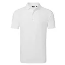 FootJoy Lisle Solid men's polo, white