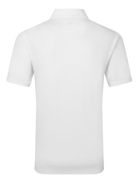 FootJoy Lisle Solid men's polo, white