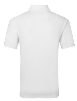 FootJoy Lisle Solid men's polo, white
