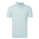 FootJoy Lisle Solid men's polo, ice blue