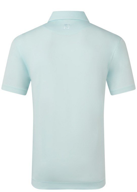 FootJoy Lisle Solid men's polo, ice blue