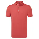 FootJoy Lisle Solid men's polo, nantucket red