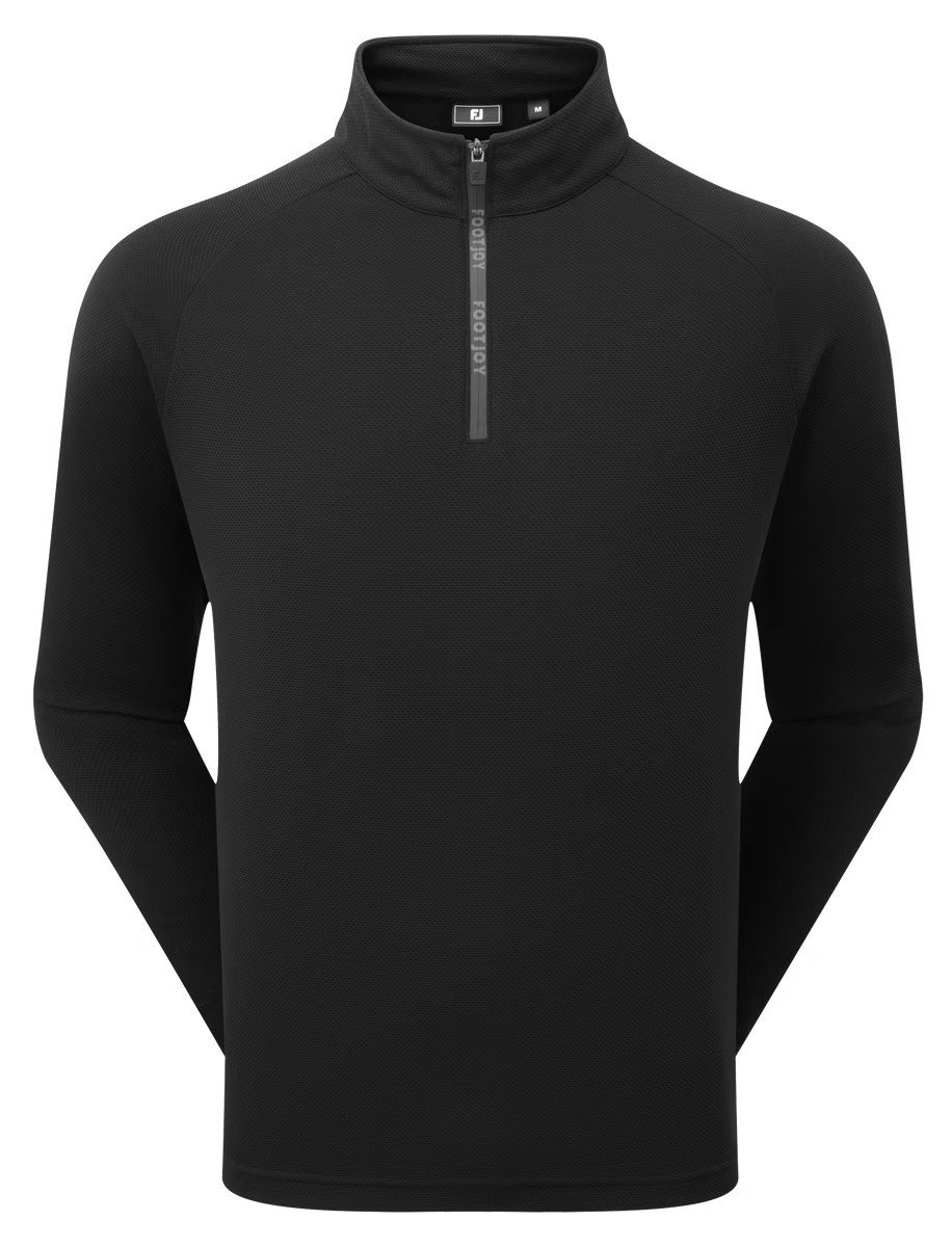 FootJoy Wordmark Chill Out men's sweatshirt, black/charcoal
