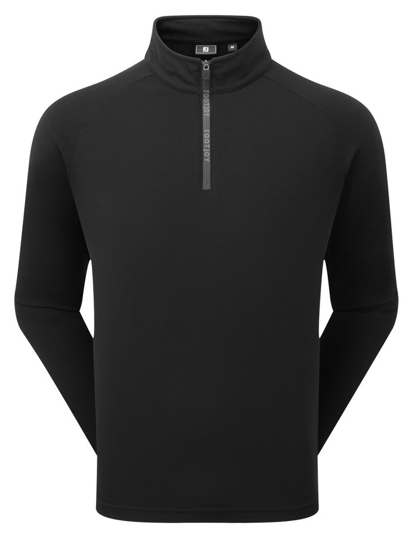 FootJoy Wordmark Chill Out men's sweatshirt, black/charcoal