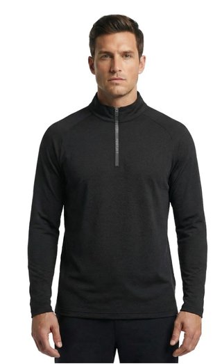 FootJoy Wordmark Chill Out men's sweatshirt, black/charcoal