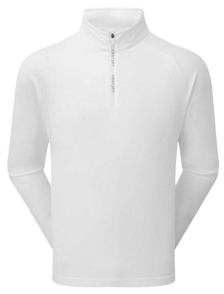 FootJoy Wordmark Chill Out men's sweatshirt, white/grey