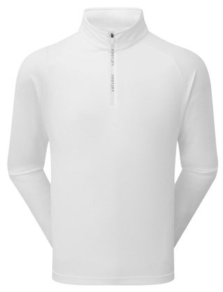 FootJoy Wordmark Chill Out men's sweatshirt, white/grey