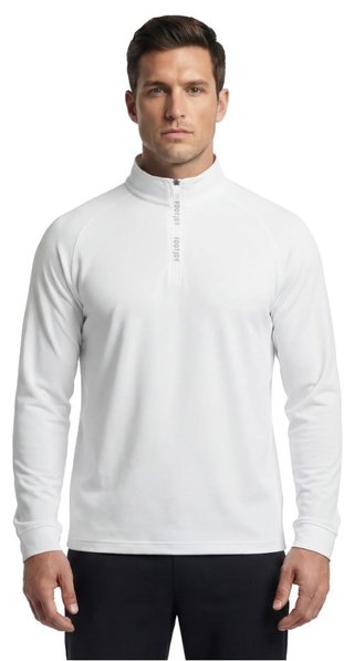 FootJoy Wordmark Chill Out men's sweatshirt, white/grey