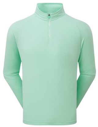 FootJoy Wordmark Chill Out men's sweatshirt, sea glass/white