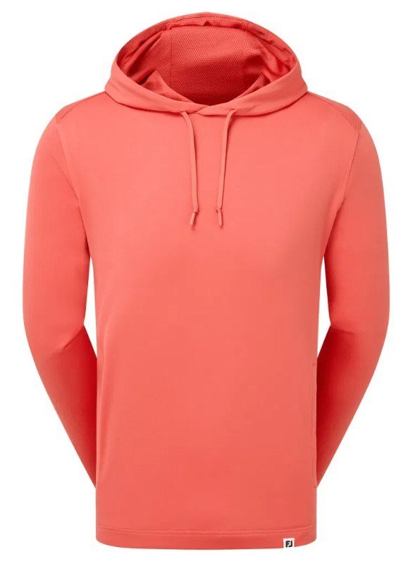 FootJoy Lightweight Hoodie men's sweatshirt, solid nantucket red