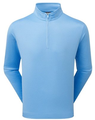 FootJoy Nautical Flag Tonal Chill Out men's sweatshirt, blue reef/deep reef