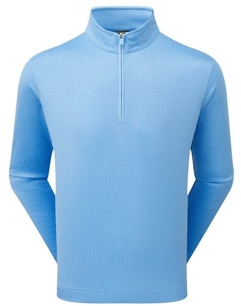 FootJoy Nautical Flag Tonal Chill Out men's sweatshirt, blue reef/deep reef