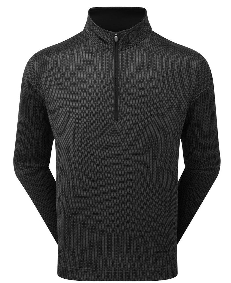 FootJoy Nautical Flag Tonal Chill Out men's sweatshirt, black
