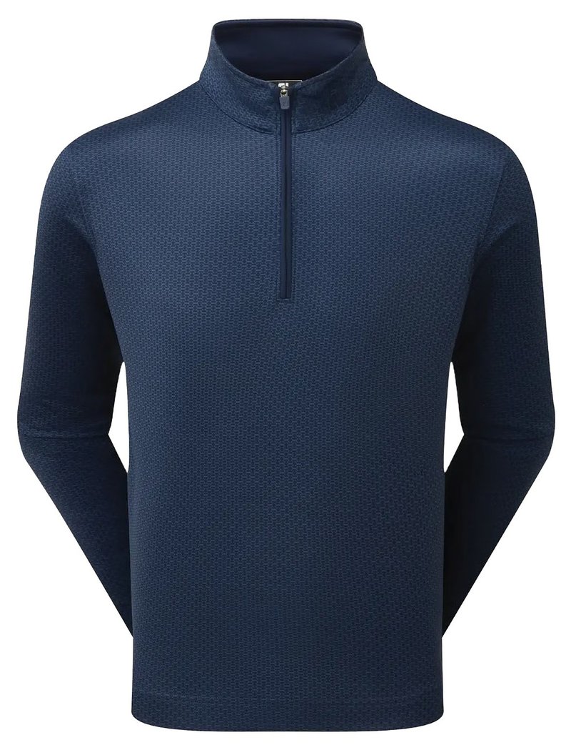 FootJoy Nautical Flag Tonal Chill Out men's sweatshirt, navy