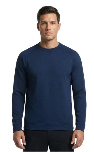 FootJoy Crew Neck men's sweatshirt, navy