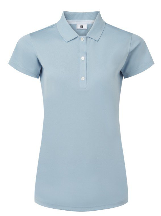 FootJoy Stretch Pique Solid women's polo, chambray