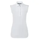 FootJoy Sleeveless Lisle women's polo, white