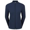 FootJoy Full-Zip Rib Midlayer women's sweatshirt, navy