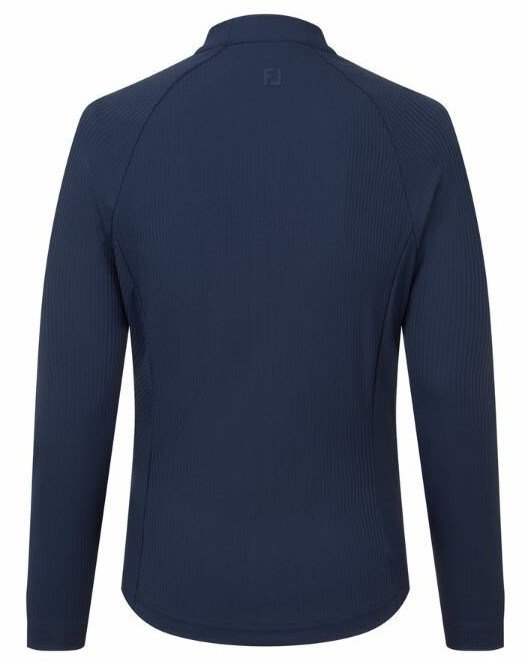 FootJoy Full-Zip Rib Midlayer women's sweatshirt, navy