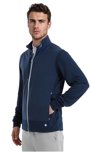 FootJoy Tempo Hybrid Full-Zip men's jacket, navy