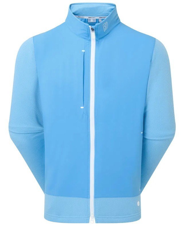 FootJoy Tempo Hybrid Full-Zip men's jacket, blue reef/deep reef