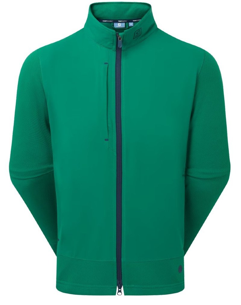 FootJoy Tempo Hybrid Full-Zip men's jacket, field green