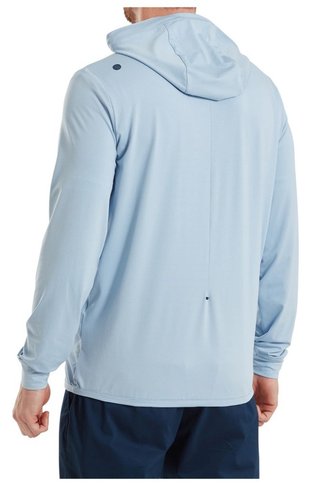 FootJoy TempoSeries Hoodie men's sweatshirt, blue ocean