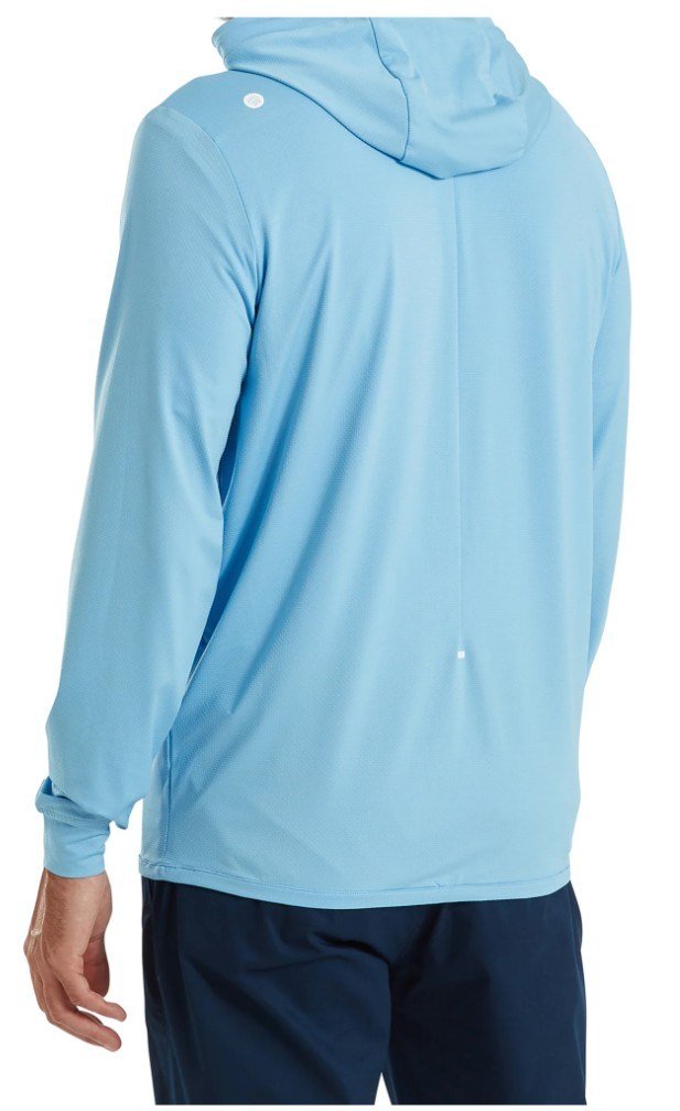 FootJoy TempoSeries Hoodie men's sweatshirt, blue reef