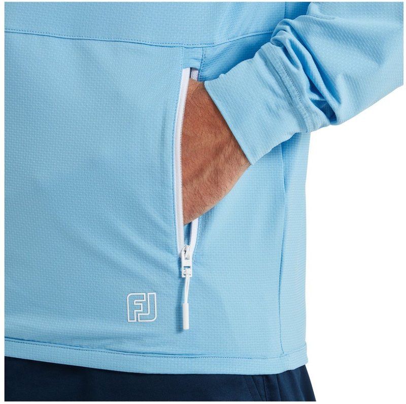 FootJoy TempoSeries Hoodie men's sweatshirt, blue reef