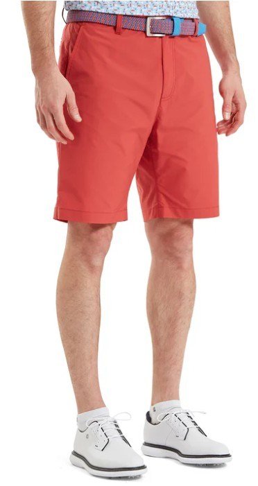 FootJoy Par Golf men's shorts, nantucket red