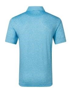 FootJoy Condensed Camo Print Lisle men's polo, sea glass/blue reef/deep reef