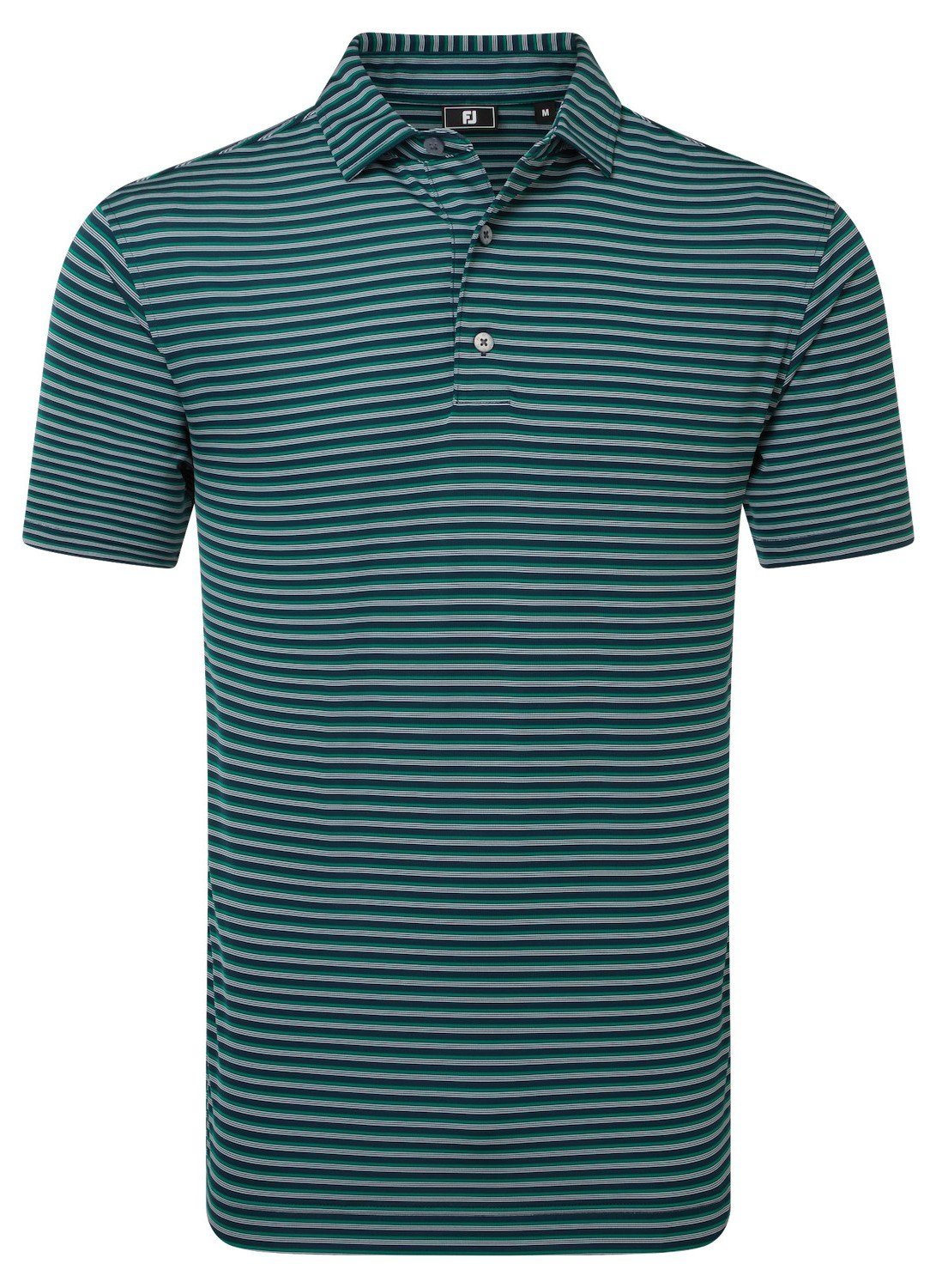 FootJoy Shadow Stripe Lisle men's polo, navy