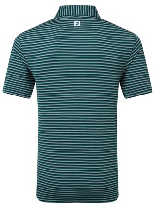 FootJoy Shadow Stripe Lisle men's polo, navy