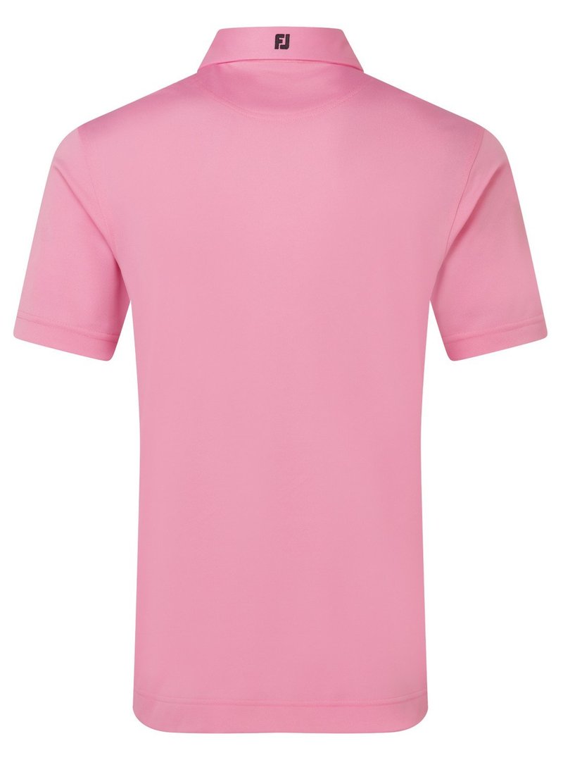 FootJoy Stretch Pique Solid men's polo, pink pop