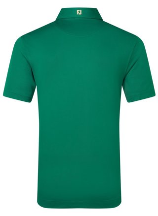 FootJoy Stretch Pique Solid men's polo, field green