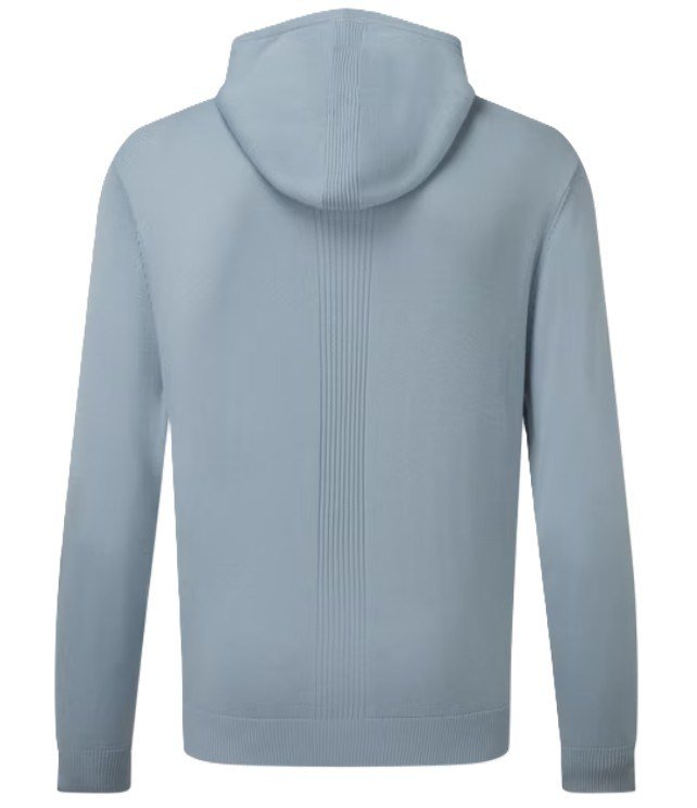 FootJoy drirelease Knit Hoodie men's sweatshirt, chambray
