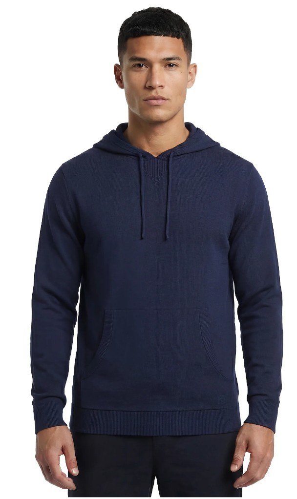 FootJoy drirelease Knit Hoodie men's sweatshirt, navy
