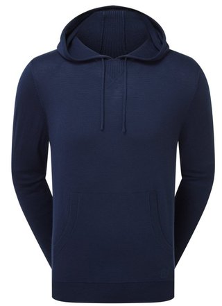 FootJoy drirelease Knit Hoodie men's sweatshirt, navy
