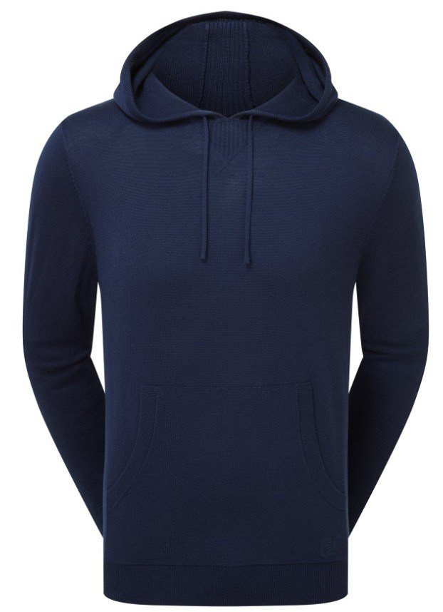 FootJoy drirelease Knit Hoodie men's sweatshirt, navy